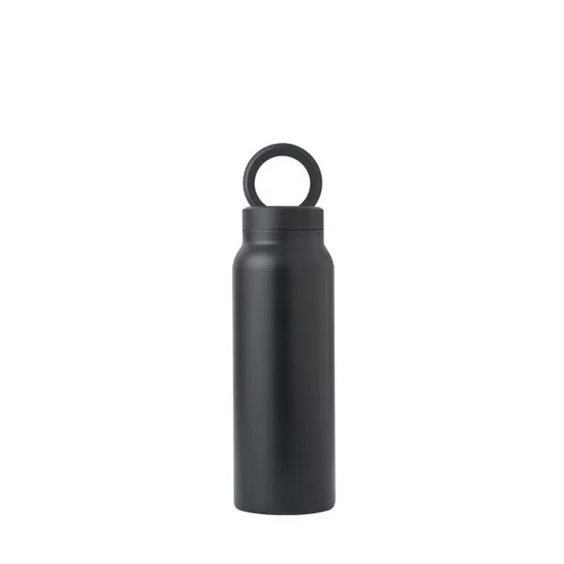 Warm Water Bottle – Magsafe Compatible Water Bottle with Phone Holder – Stainless Steel Water Bottle with Magnetic Phone Tripod