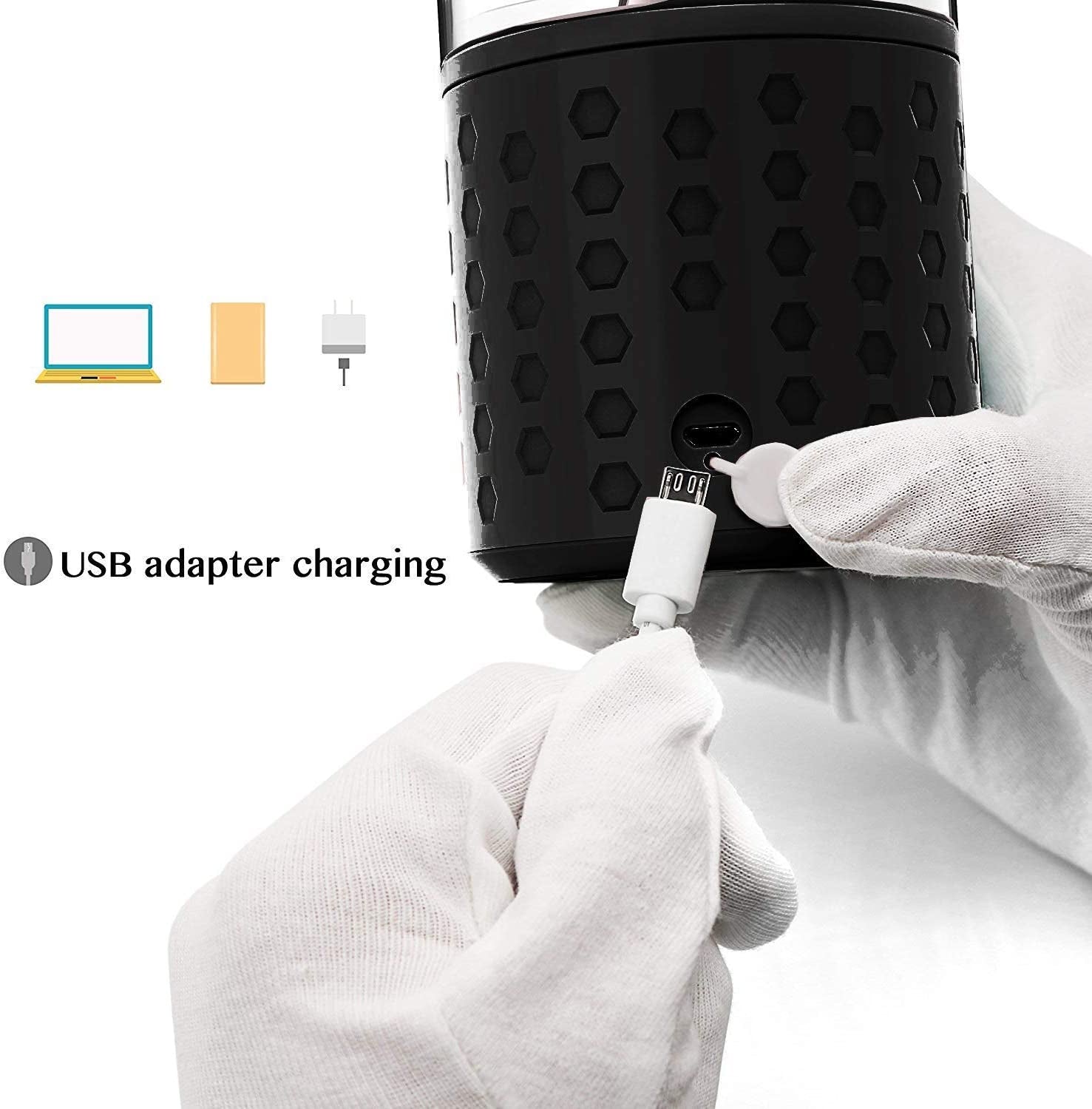 Portable Blender, Personal Blender for Shakes and Smoothies with Rechargeable USB Blender Cup,Grey Black